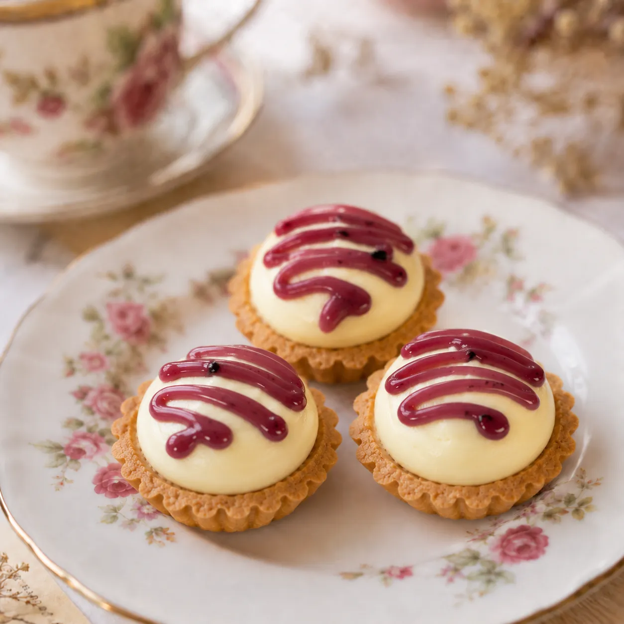 Cheese Tart Berries